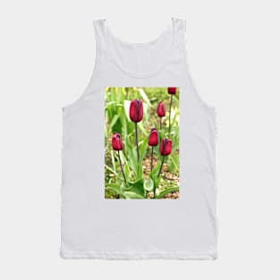 Red Tulips Tank Top